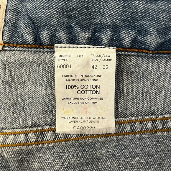 Nevada Vintage Light Wash Straight Leg Jeans - Picture 8 of 9